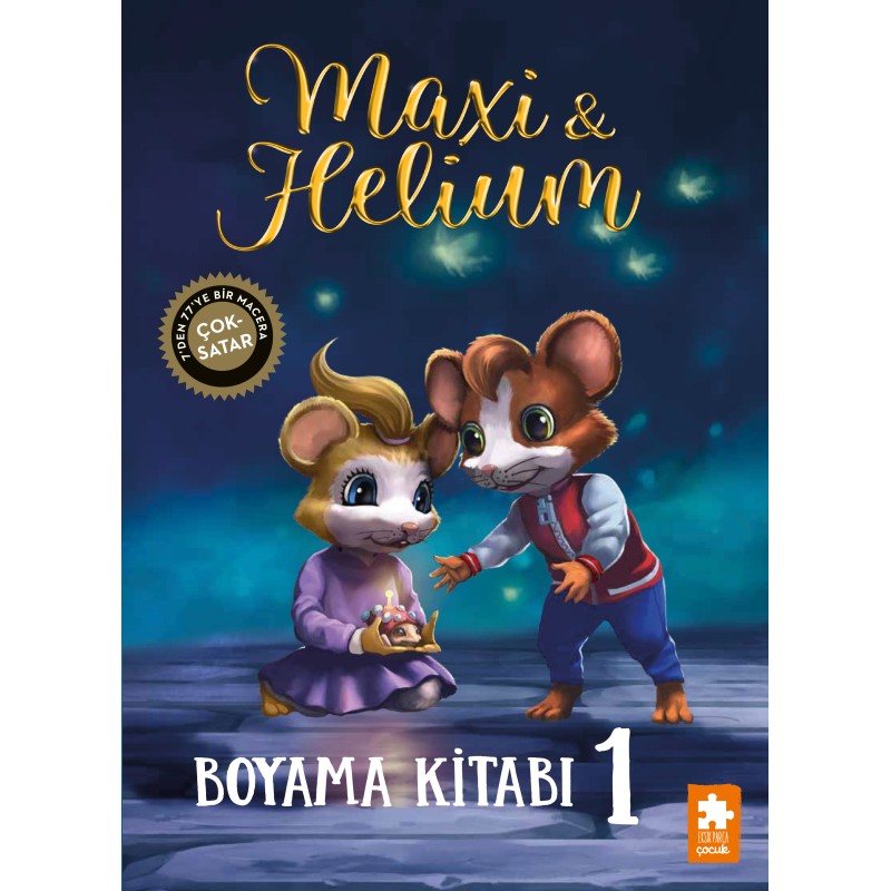 Maxi & Helium - Boyama Kitabı 1 Maxi & Helium - Boyama Kitabı 1
