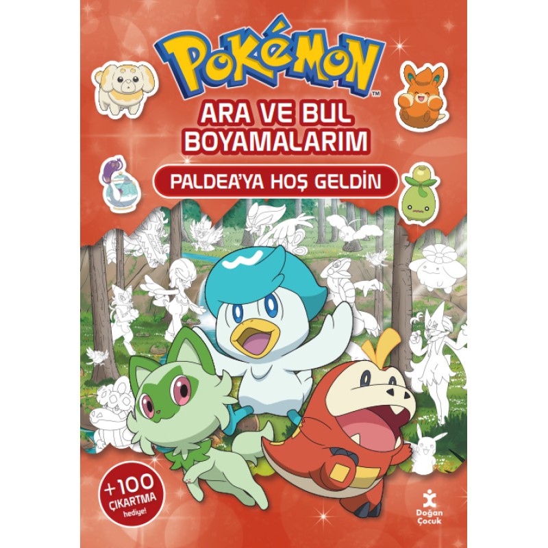 Pokémon- Ara ve Bul Boyamalarım Pokémon- Ara ve Bul Boyamalarım