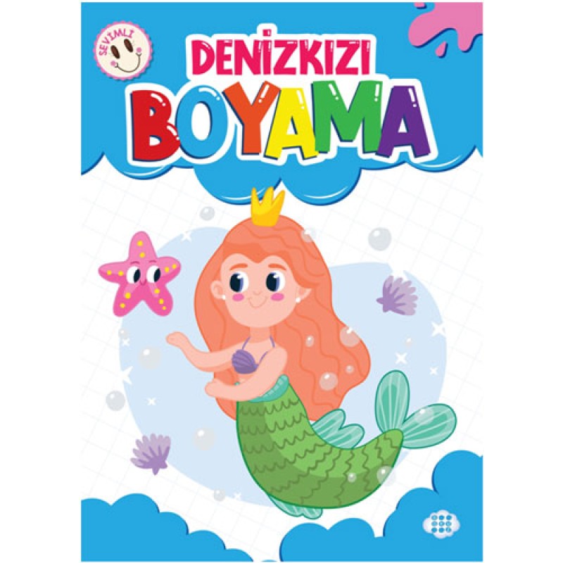 Sevimli Denizkızı Boyama Sevimli Denizkızı Boyama