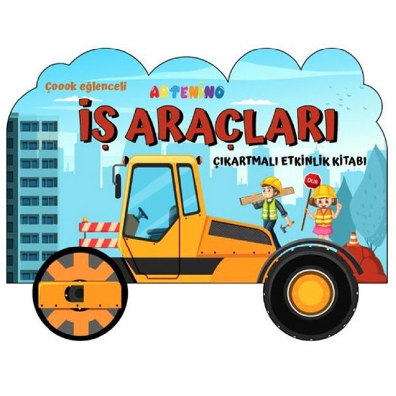 Taşıtlar Serisi - İş Araçları Çıkartmalı Etkinlik Kitabı Taşıtlar Serisi - İş Araçları Çıkartmalı Etkinlik Kitabı
