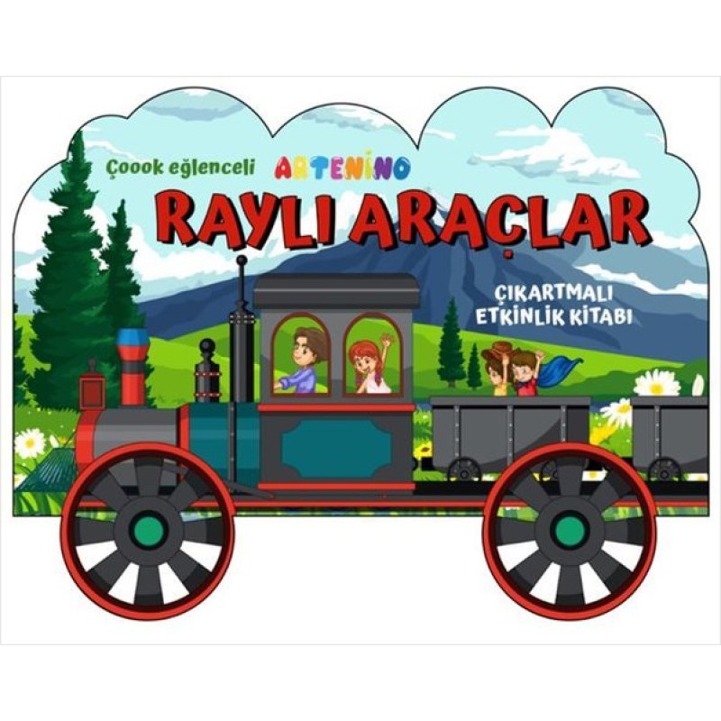 Raylı Araçlar - Çıkartmalı Etkinlik Kitabı Raylı Araçlar - Çıkartmalı Etkinlik Kitabı