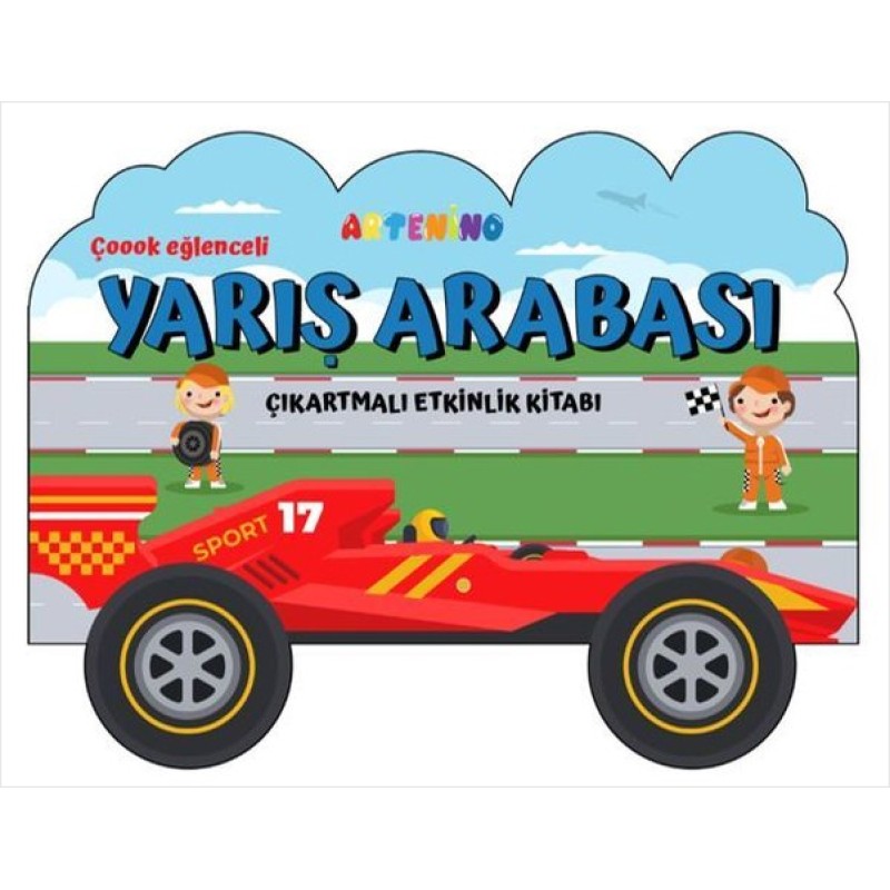 Yarış Arabası - Çıkartmalı Etkinlik Kitabı Yarış Arabası - Çıkartmalı Etkinlik Kitabı