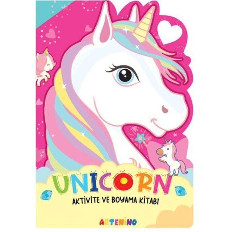 Unicorn - Aktivite ve Boyama Kitabı Unicorn - Aktivite ve Boyama Kitabı