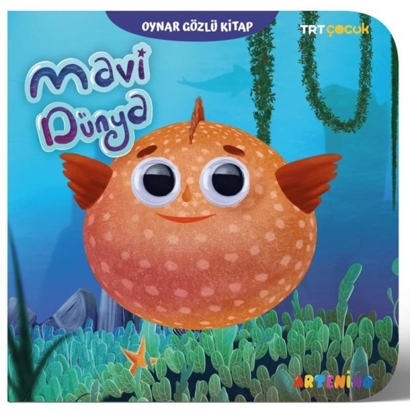 TRT Çocuk - Mavi Dünya - Oynar Gözlü Kitap TRT Çocuk - Mavi Dünya - Oynar Gözlü Kitap