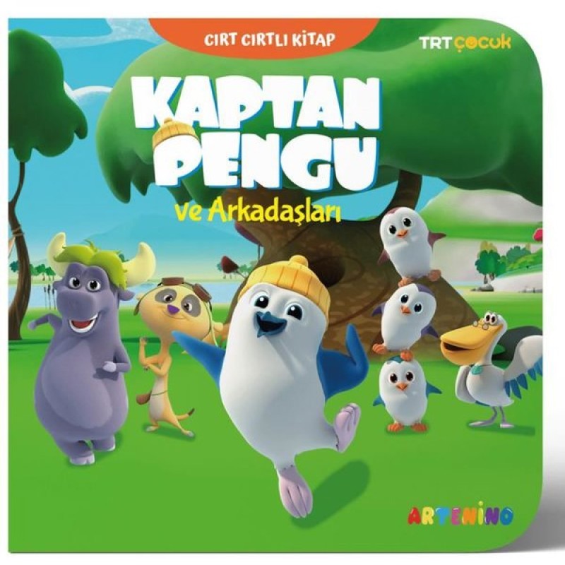 TRT Çocuk - Kaptan Pengu ve Arkadaşları - Cırt Cırtlı Kitap TRT Çocuk - Kaptan Pengu ve Arkadaşları - Cırt Cırtlı Kitap