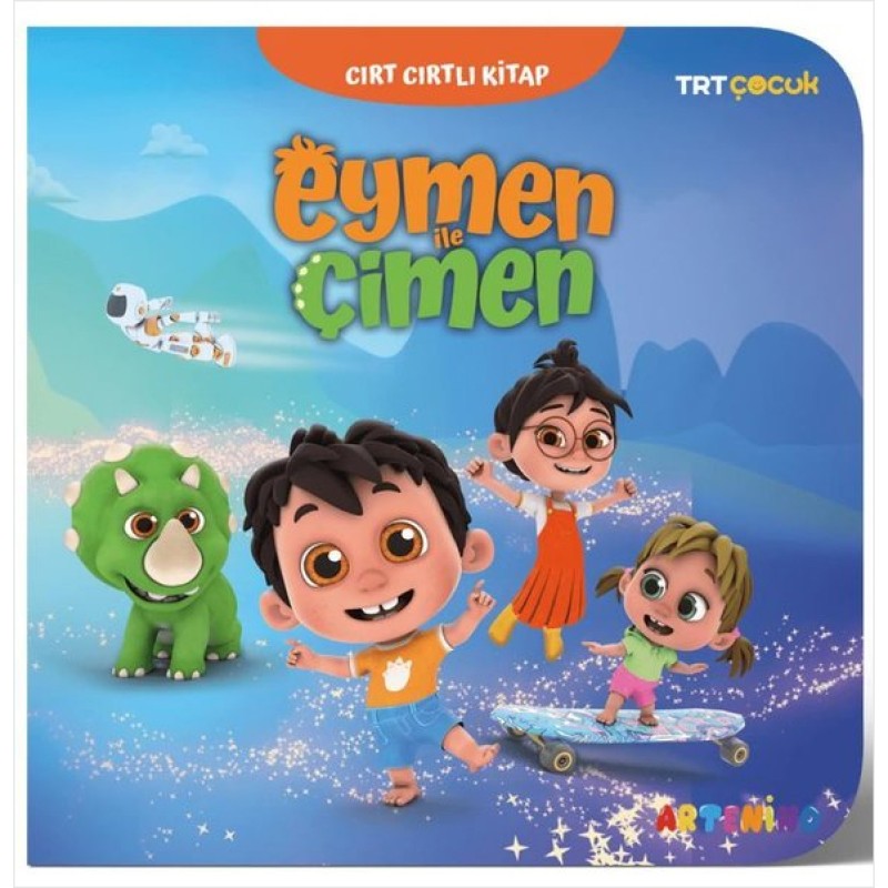 TRT Çocuk - Eymen İle Çimen - Cırt Cırtlı Kitap TRT Çocuk - Eymen İle Çimen - Cırt Cırtlı Kitap