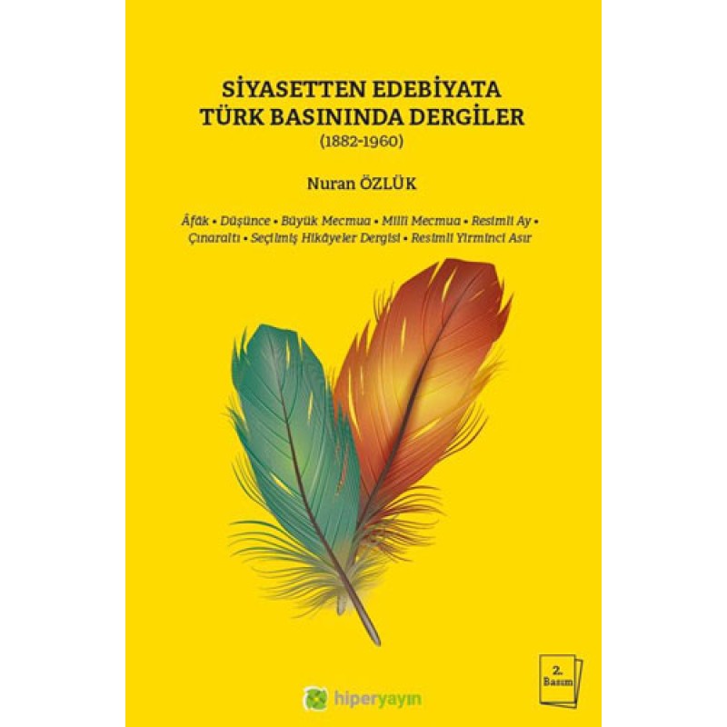 Siyasetten Edebiyata Türk Basınında Dergiler (1882-1960) Siyasetten Edebiyata Türk Basınında Dergiler (1882-1960)