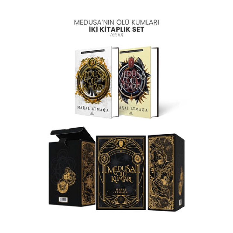 Medusa’nın Ölü Kumları İki Kitaplık Set (Ciltli) Medusa’nın Ölü Kumları İki Kitaplık Set (Ciltli)