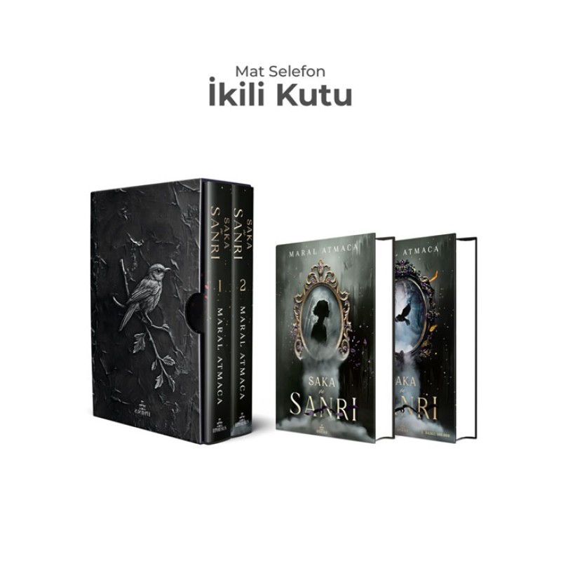 Saka ve Sanrı – İki Kitaplık Set (Ciltli) Saka ve Sanrı – İki Kitaplık Set (Ciltli)