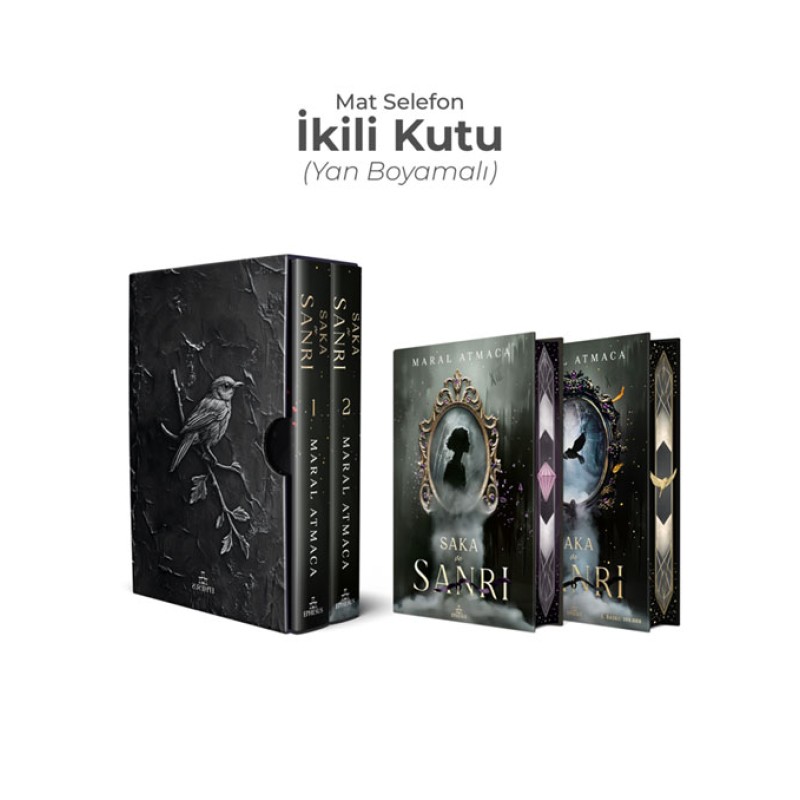 Saka ve Sanrı İki Kitaplık Set (Ciltli - Yan Boyamalı) Saka ve Sanrı İki Kitaplık Set (Ciltli - Yan Boyamalı)