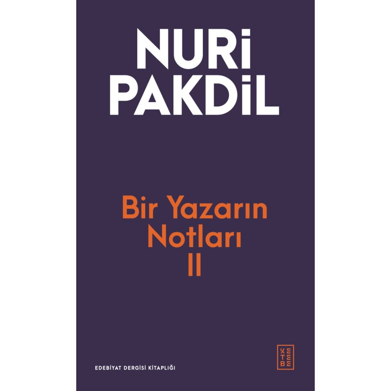 Bir Yazarın Notları 2