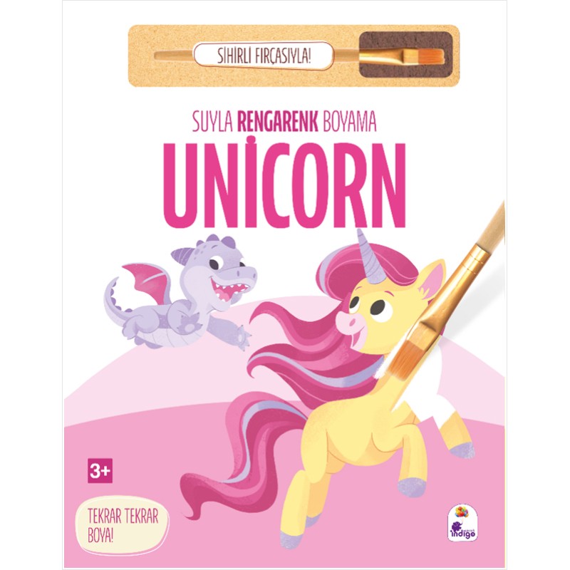 Suyla Rengarenk Boyama - Unicorn Suyla Rengarenk Boyama - Unicorn