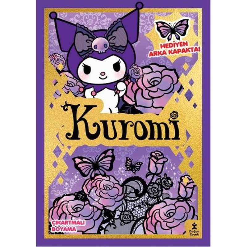Kuromi - Parti Zamanı Çıkartmalı Boyama Kitabı Kuromi - Parti Zamanı Çıkartmalı Boyama Kitabı