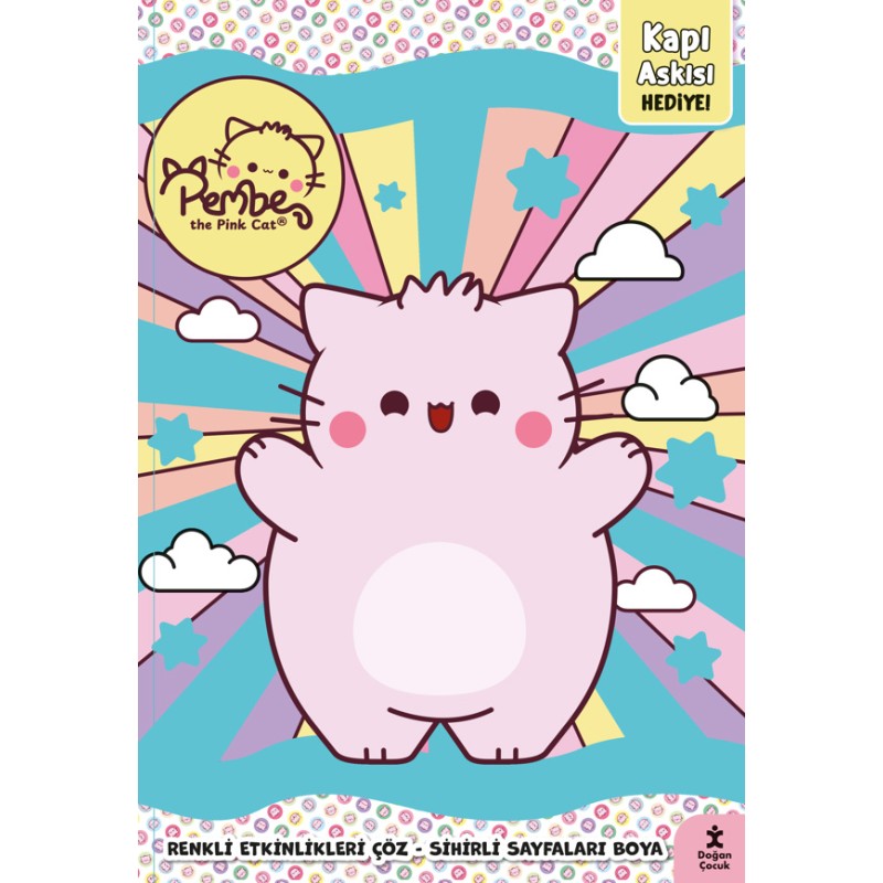 Pembe The Pink Cat  Parıltılı Etkinlikler Kitabı