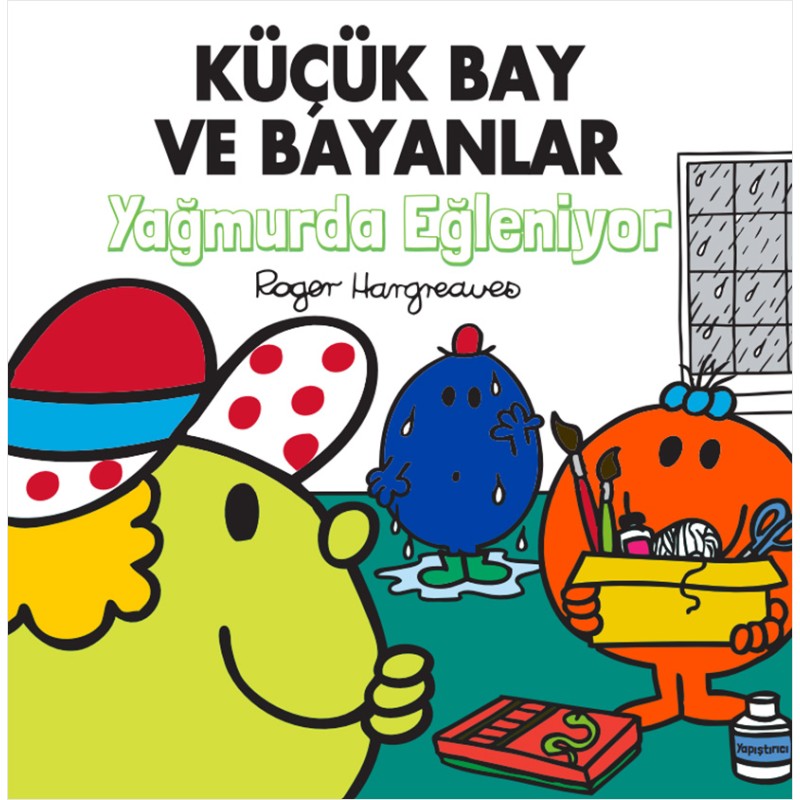 Küçük Bay ve Bayanlar Yağmurda Eğleniyor Küçük Bay ve Bayanlar Yağmurda Eğleniyor