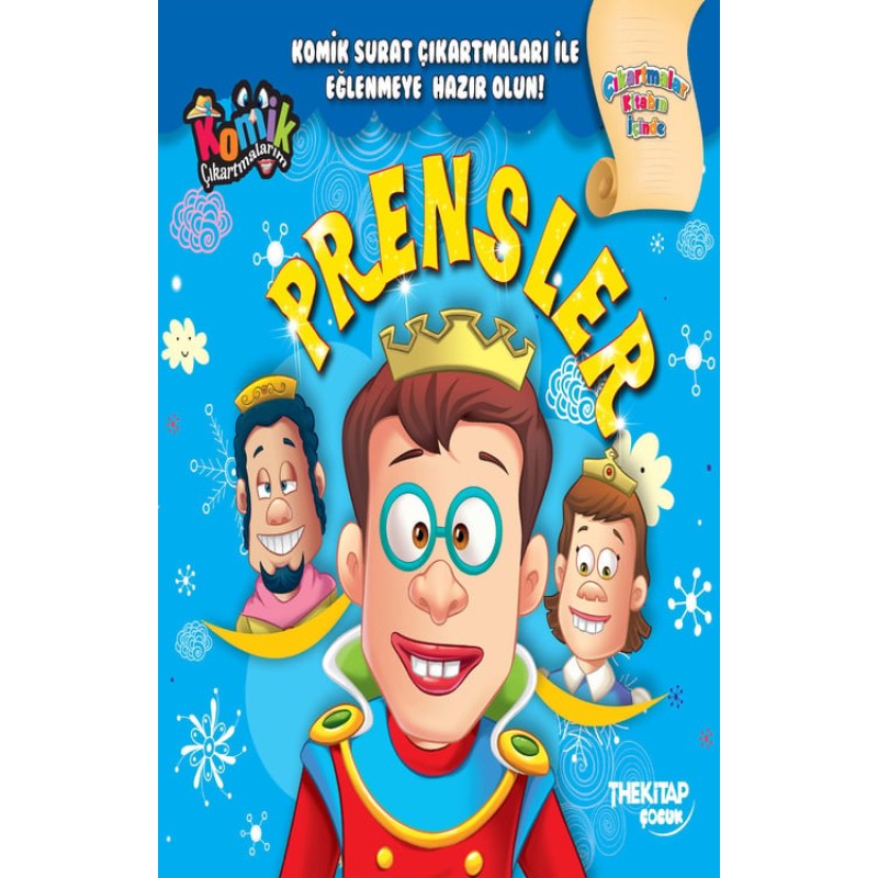 Komik Çıkartmalarım - Prensler Komik Çıkartmalarım - Prensler