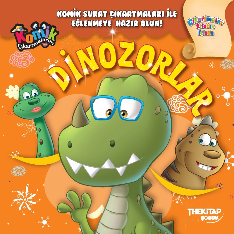 Komik Çıkartmalarım - Dinozorlar Komik Çıkartmalarım - Dinozorlar
