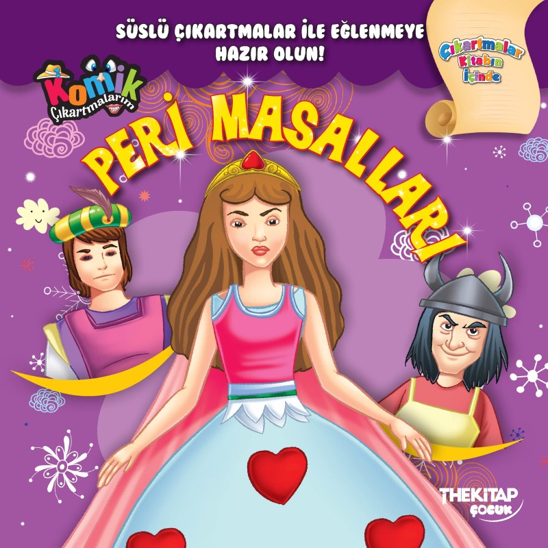 Komik Çıkartmalarım - Peri Masalları Komik Çıkartmalarım - Peri Masalları