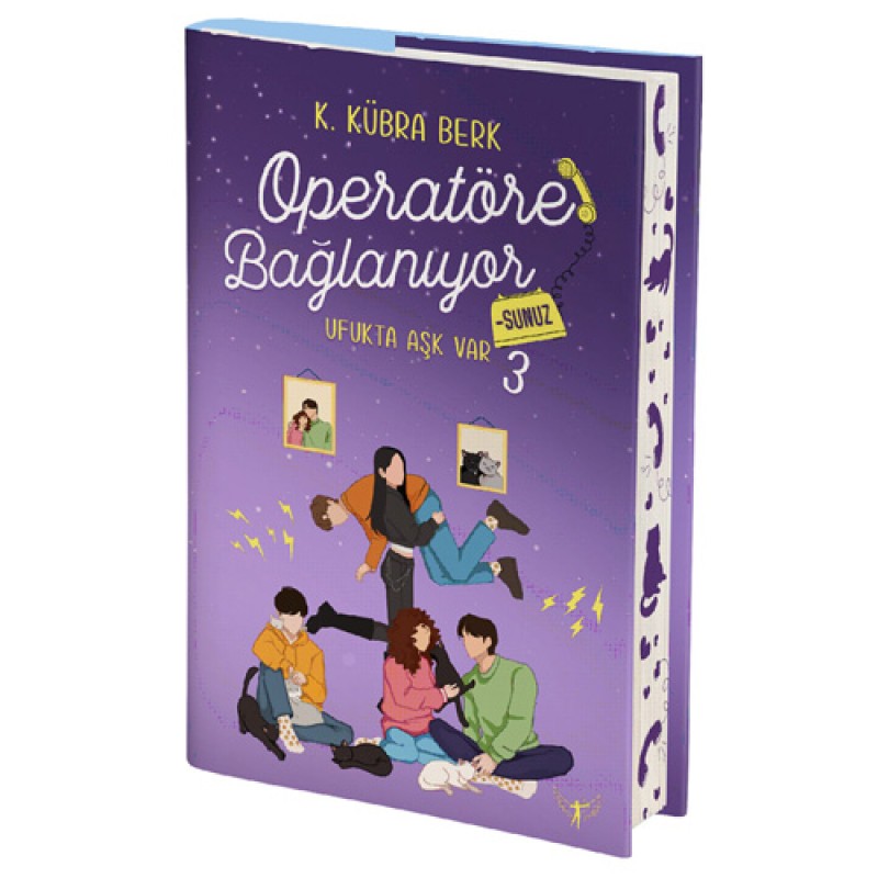Operatöre Bağlanıyorsunuz 3 - Ufukta Aşk Var (Ciltli - Yan Boyamalı) Operatöre Bağlanıyorsunuz 3 - Ufukta Aşk Var (Ciltli - Yan Boyamalı)