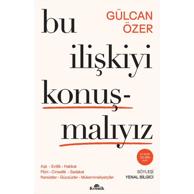 Bu İlişkiyi Konuşmalıyız