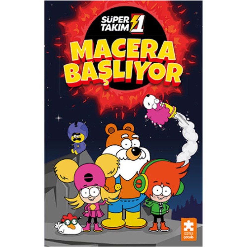 Süper 1 Takım - Macera Başlıyor (Ciltli)