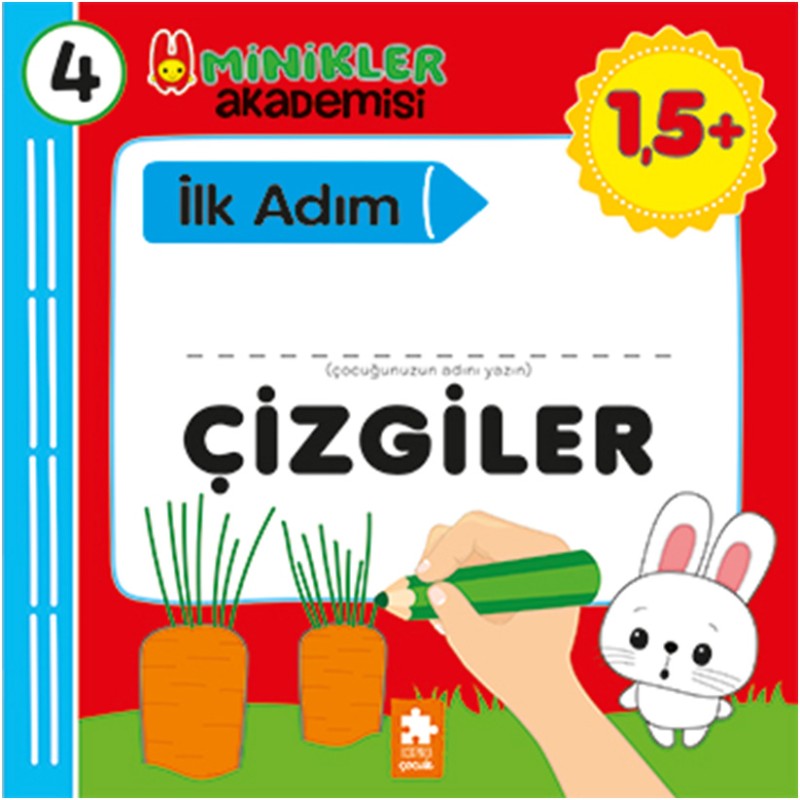 Minikler Akademisi 4 - Çizgiler Minikler Akademisi 4 - Çizgiler