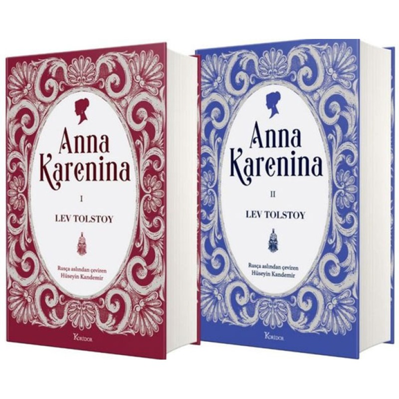 Anna Karenina Seti - 2 Kitap Takım (Bez Ciltli) Anna Karenina Seti - 2 Kitap Takım (Bez Ciltli)
