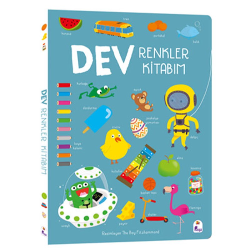 Dev Renkler Kitabım ( Ciltli ) Dev Renkler Kitabım ( Ciltli )