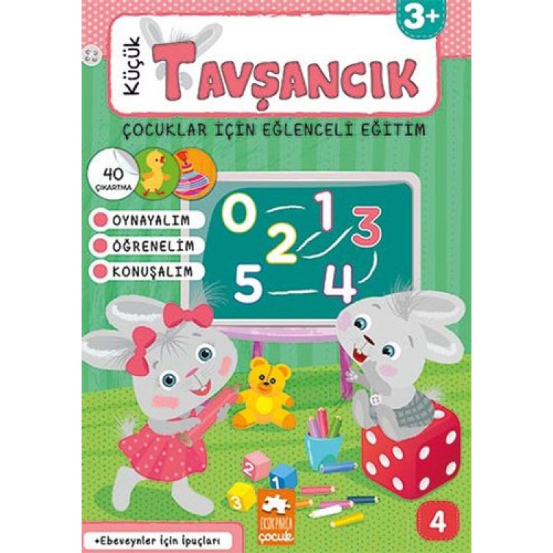 Küçük Tavşancık - Çocuklar İçin Eğlenceli Eğitim No 4 Küçük Tavşancık - Çocuklar İçin Eğlenceli Eğitim No 4