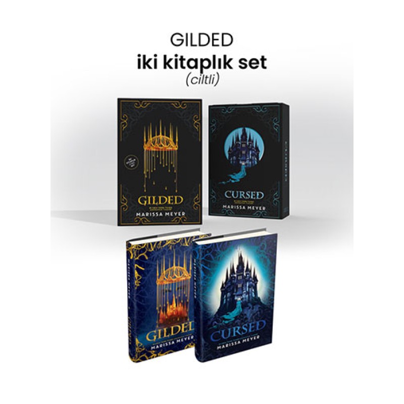 Gilded Serisi - İki Kitaplık Set (Ciltli) Gilded Serisi - İki Kitaplık Set (Ciltli)