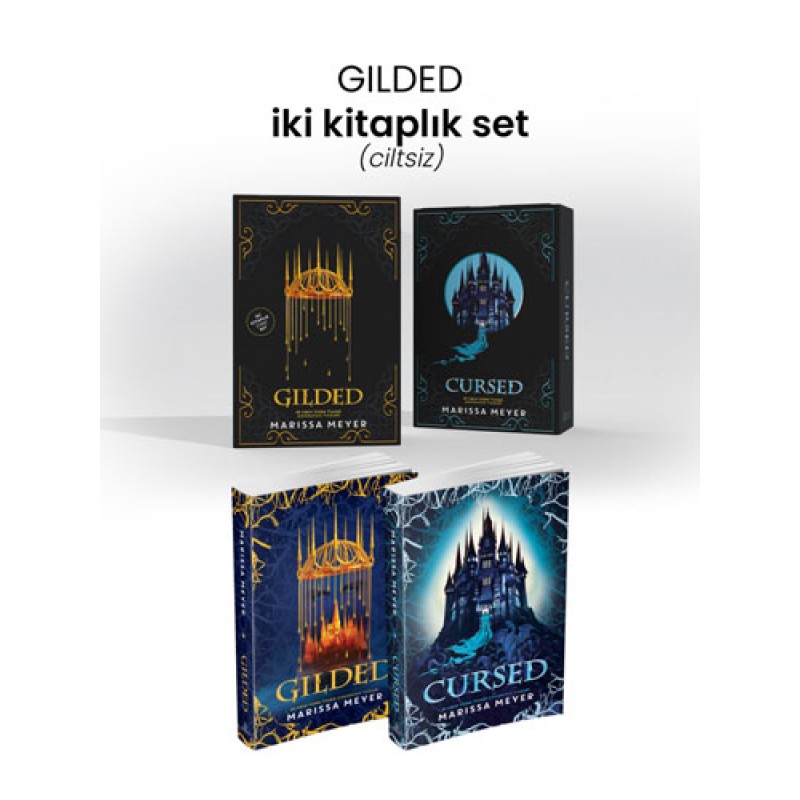 Gilded Serisi - İki Kitaplık Set Gilded Serisi - İki Kitaplık Set