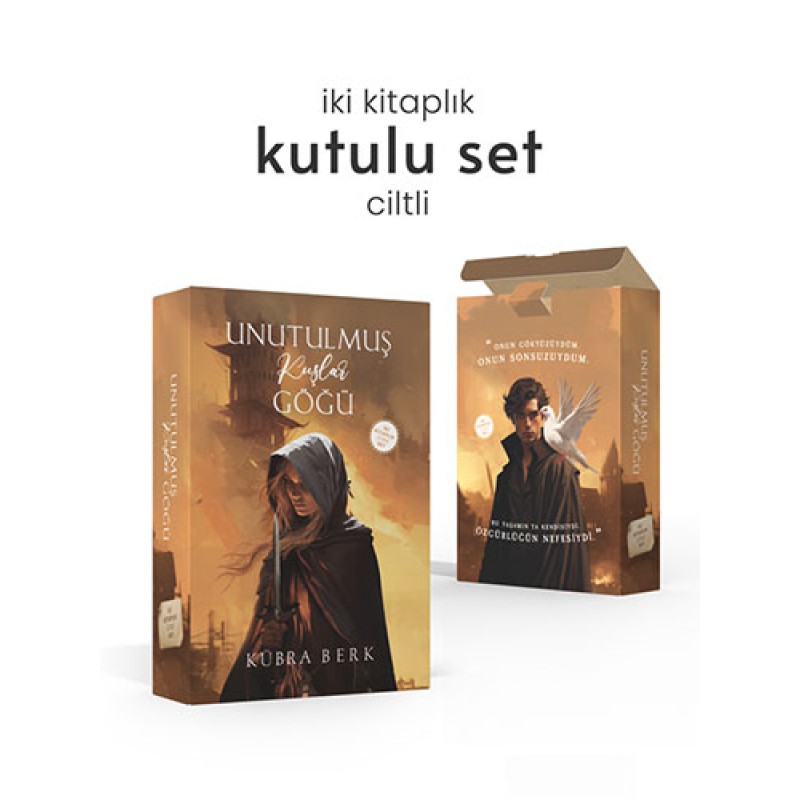 Unutulmuş Kuşlar Göğü - İki Kitaplık Set (Ciltli) Unutulmuş Kuşlar Göğü - İki Kitaplık Set (Ciltli)