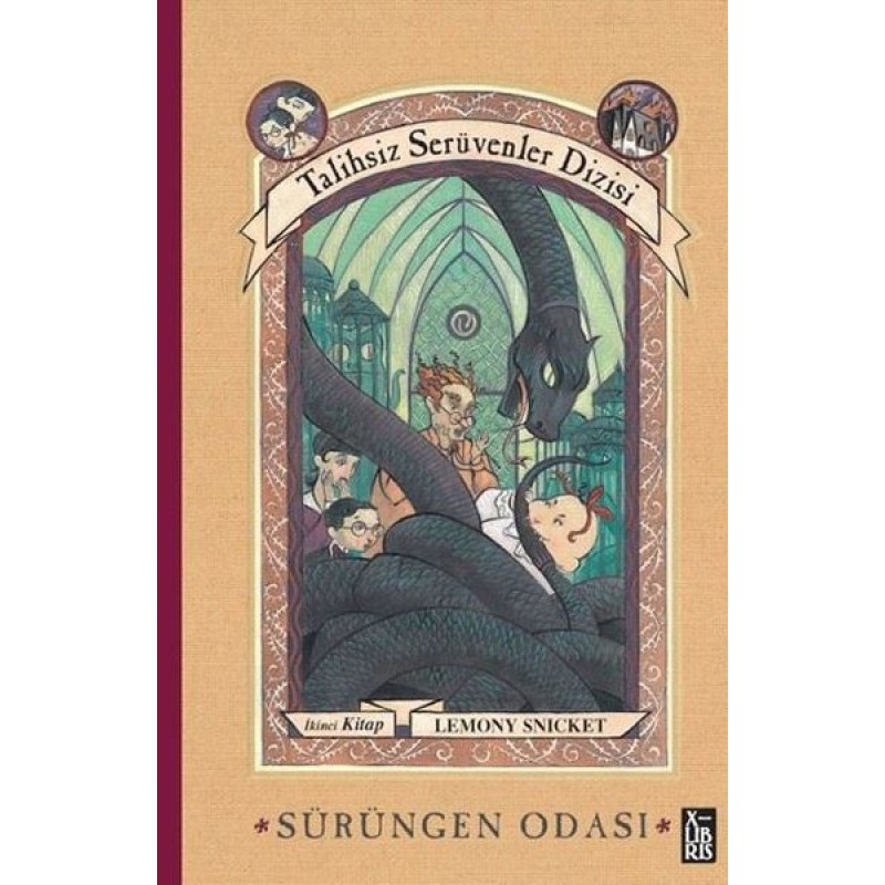 Talihsiz Serüvenler Dizisi 2 - Sürüngen Odası (Ciltli) Talihsiz Serüvenler Dizisi 2 - Sürüngen Odası (Ciltli)