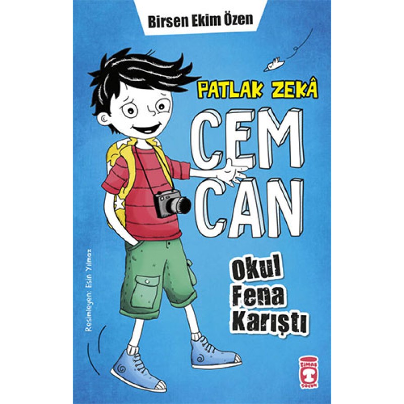 Patlak Zekâ Cemcan - Okul Fena Karıştı (Fleksi Cilt) Patlak Zekâ Cemcan - Okul Fena Karıştı (Fleksi Cilt)