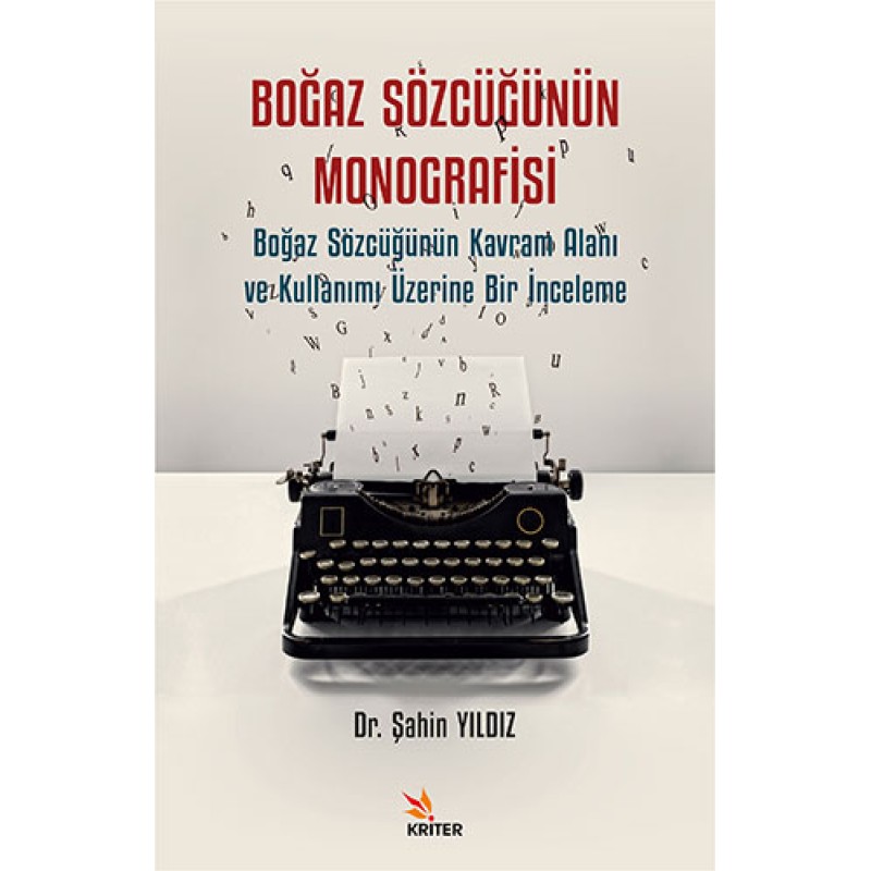 Boğaz Sözcüğünün Monografisi Boğaz Sözcüğünün Monografisi