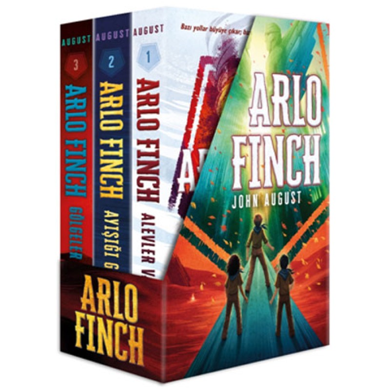 Arlo Finch - 3 Kitap Takım (Kutulu - Ciltli) Arlo Finch - 3 Kitap Takım (Kutulu - Ciltli)