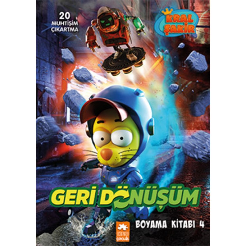 Kral Şakir Geridönüşüm Boyama Kitabı 4 Kral Şakir Geridönüşüm Boyama Kitabı 4