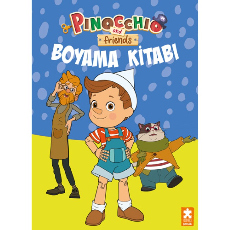 Pinocchio and Friends - Boyama Kitabı 3 Pinocchio and Friends - Boyama Kitabı 3