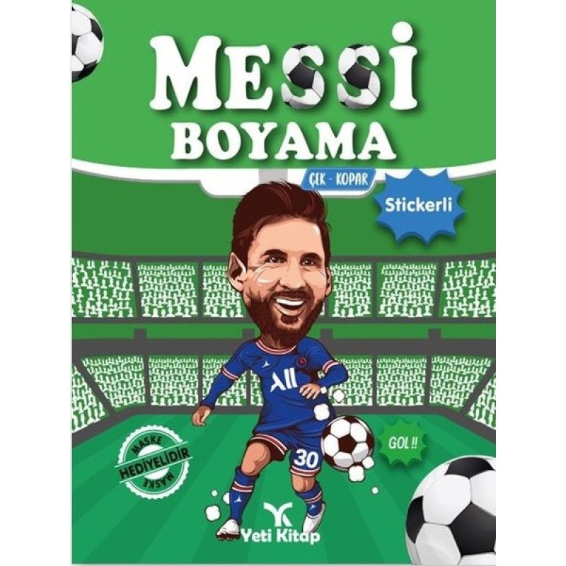 Messi Boyama Kitabı Messi Boyama Kitabı