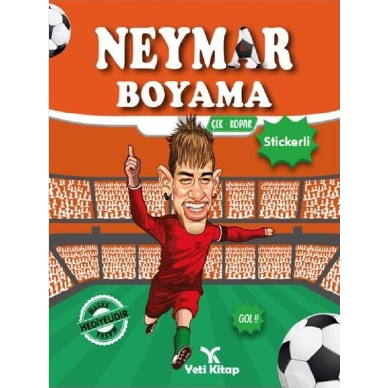 Neymar Boyama Kitabı Neymar Boyama Kitabı