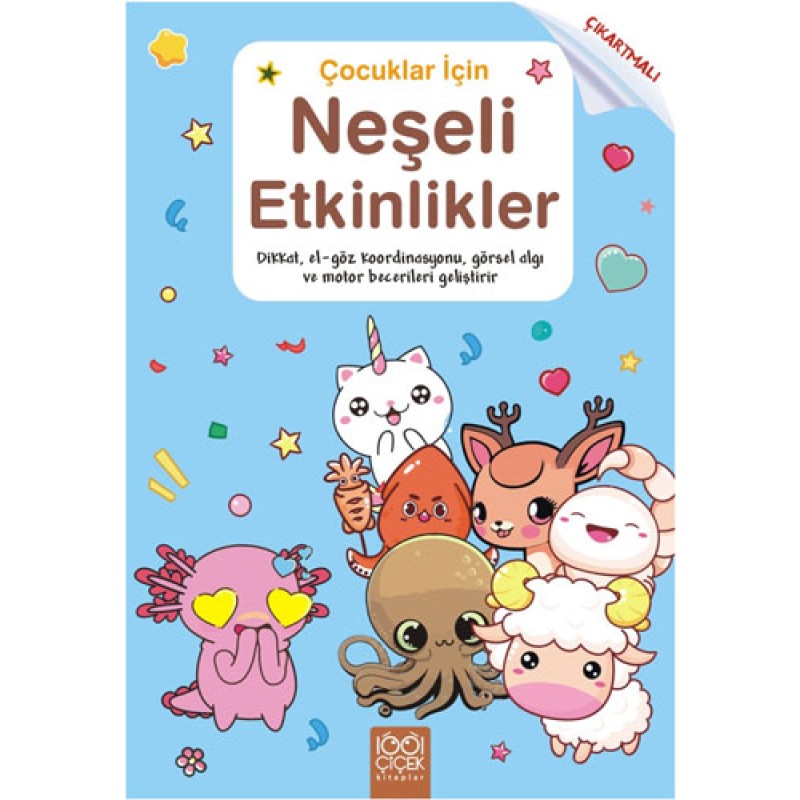 Çocuklar İçin Neşeli Etkinlikler - Çıkartmalı Çocuklar İçin Neşeli Etkinlikler - Çıkartmalı