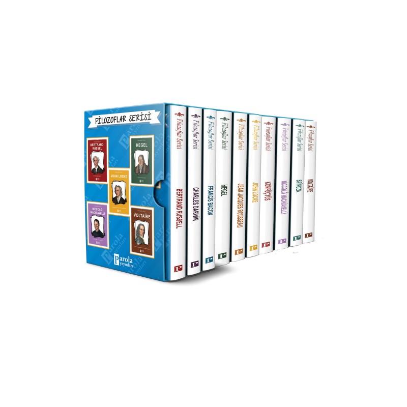 Filozoflar Serisi (10 Kitap Takım)