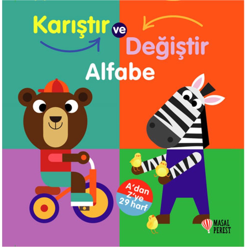 Karıştır ve Değiştir Alfabe (Ciltli) Karıştır ve Değiştir Alfabe (Ciltli)
