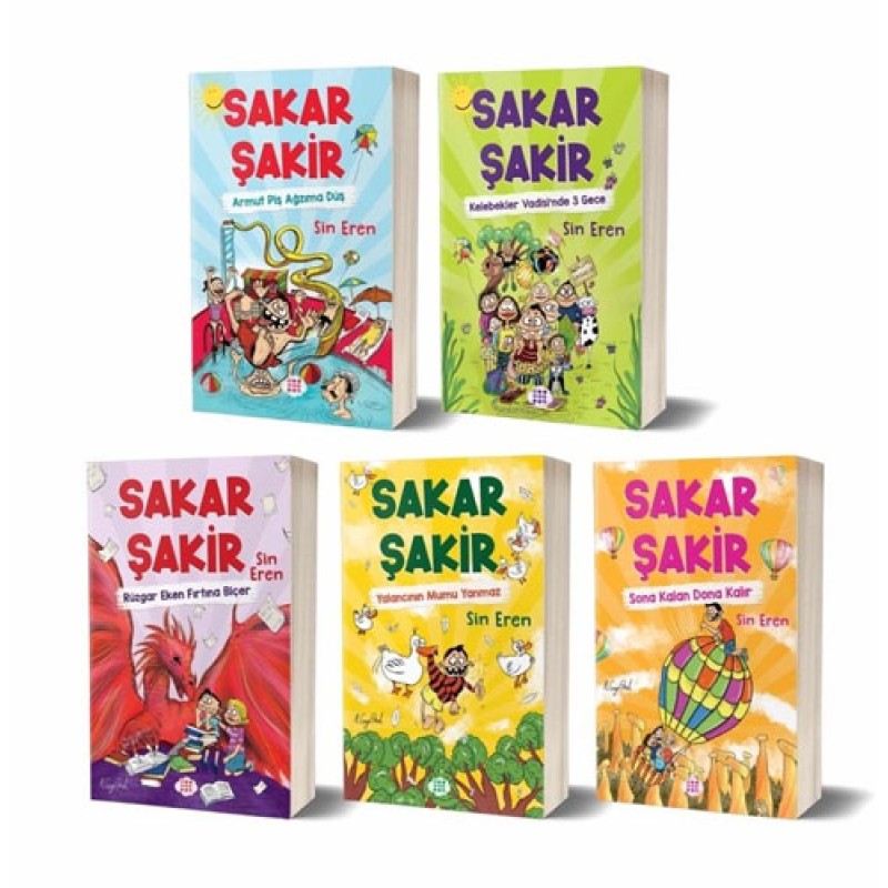 Sakar Şakir'in Macera Günlüğü Seti - 5 Kitap Takım Sakar Şakir'in Macera Günlüğü Seti - 5 Kitap Takım
