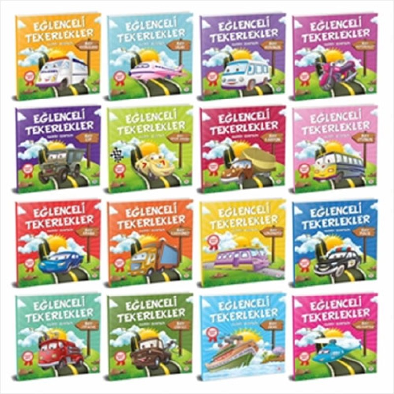 Eğlenceli Tekerlekler 16’lı Set