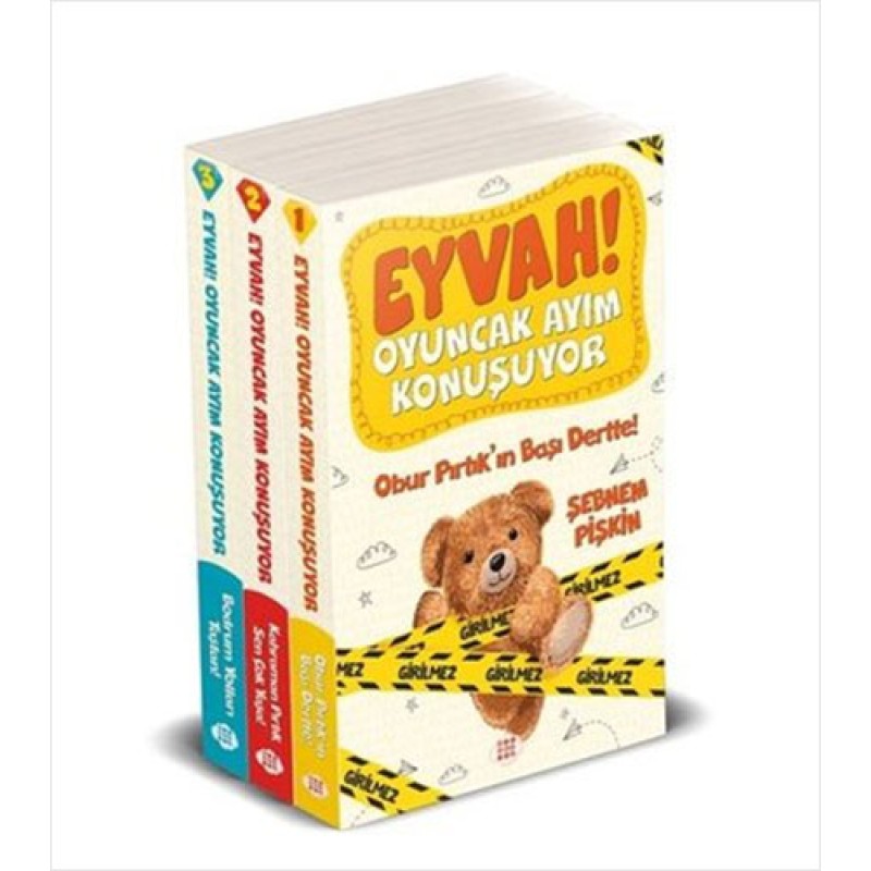 Eyvah! Oyuncak Ayım Konuşuyor Set - 3 Kitap Takım Eyvah! Oyuncak Ayım Konuşuyor Set - 3 Kitap Takım