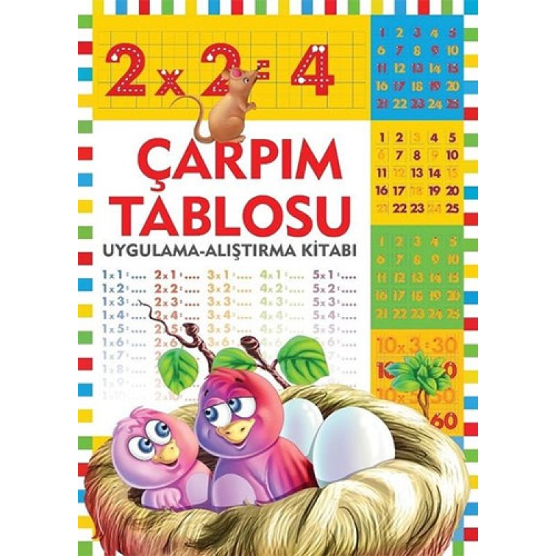 Çarpım Tablosu-Uygulama Alıştırma Kitabı
