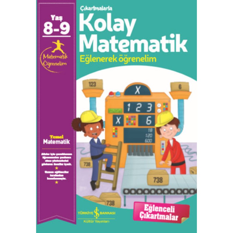 Çıkartmalarla Kolay Matematik (8-9 Yaş) Çıkartmalarla Kolay Matematik (8-9 Yaş)