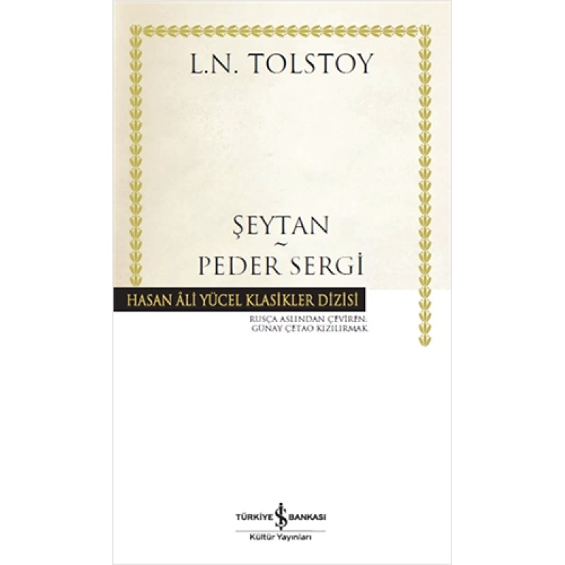Şeytan - Peder Sergi (Ciltli)