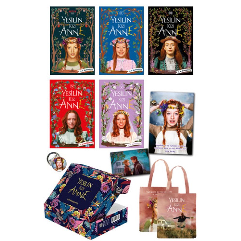 Yeşilin Kızı Anne (5 Kitap Kutulu Set)